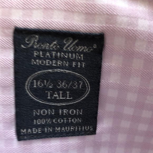 Pronto Uomo Men’s Dress Shirt - Picture 3 of 3